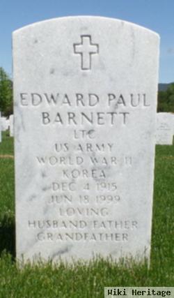 Edward Paul Barnett