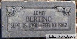 John Battista "giovanni" Bertino