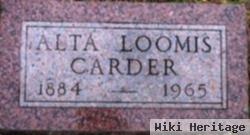 Alta Loomis Carder