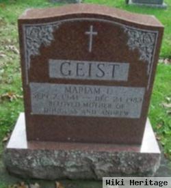 Mariam L. Geist