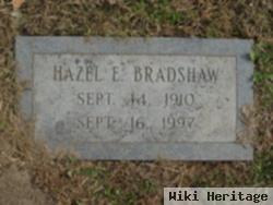 Hazel E. Bradshaw