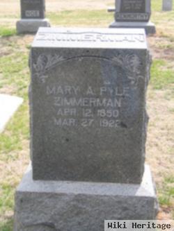 Mary Ann Pyle Zimmerman