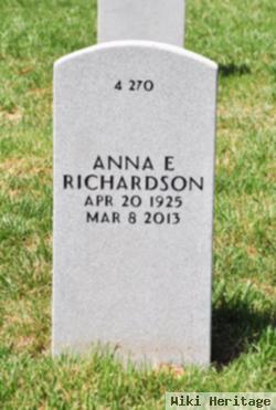 Anna E Richardson
