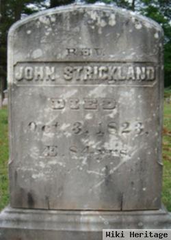 Rev John Strickland