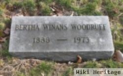 Bertha Winans Woodruff