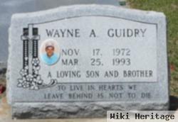 Wayne A Guidry