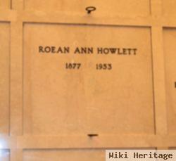 Roean Ann Howlett