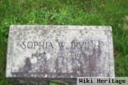 Sophia W Irving