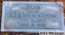 Julian Matthews