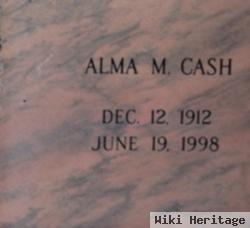 Alma M Cash