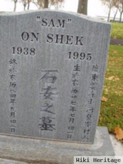 On "sam" Shek