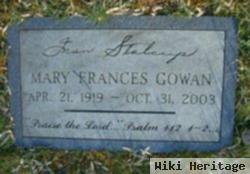 Mary Frances Gowan Stalcup