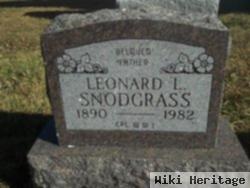 Cpl Leonard L. Snodgrass