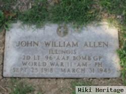 Lieut John William Allen