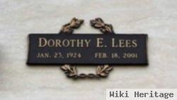 Dorothy Edwards Lees