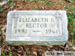 Elizabeth E. Rector