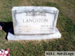 William G Langston