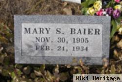 Mary S Baier