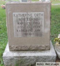 Katherine Lanora Orth Wheeland