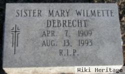 Sr Mary Wilmette Debrecht