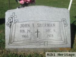 John F Sherman