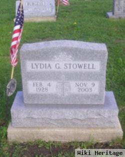 Lydia G Stowell