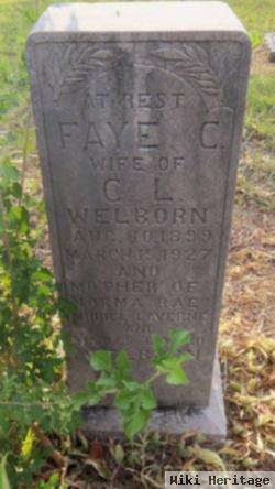 Faye C Lane Welborn