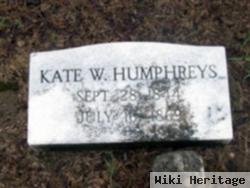 Kate W. Humphreys