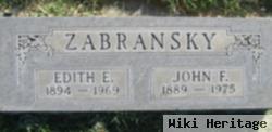 Edith E. Zabransky