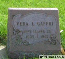 Vera L Bishop Gaffri