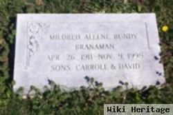 Mildred Aleene Bundy Branaman