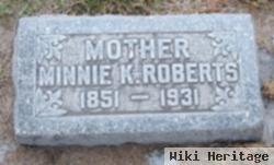 Wilhelmina Frederikka "minnie" Kofoed Roberts