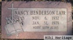 Nancy Lane Henderson Lair