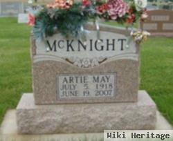 Artie May Mcknight