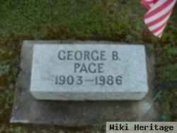 George B Page