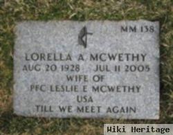 Lorella A Mcwethy