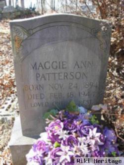 Maggie Ann O'dell Patterson