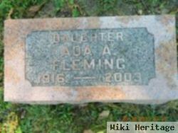 Ada A Fleming