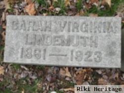 Sarah Virginia Lindemuth