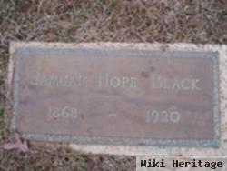 Samual Hope Black