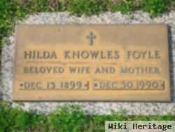 Hilda C Knowles Foyle