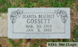 Juanita Beatrice Gossett