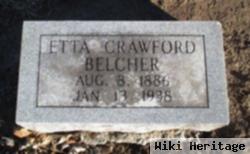 Etta Sarah Crawford Belcher