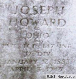 Pfc Joseph Howard