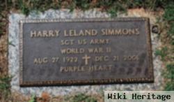 Sgt Harry Leland Simmons