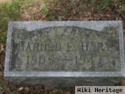 Harold E Hart