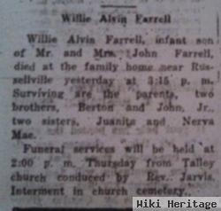 Willie Alvin Farrell