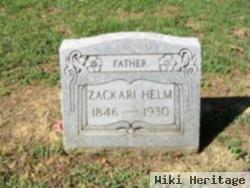 Zachariah Taylor Helm