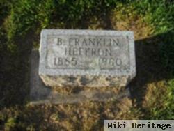 Benjamin Franklin Heffron