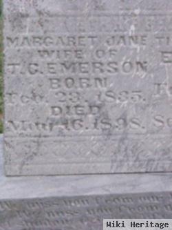 Margaret Jane Pennington Emerson